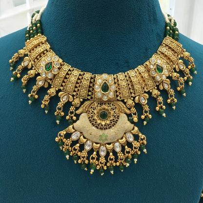 RAJESHWARI RAJWADI NECKLACE SET