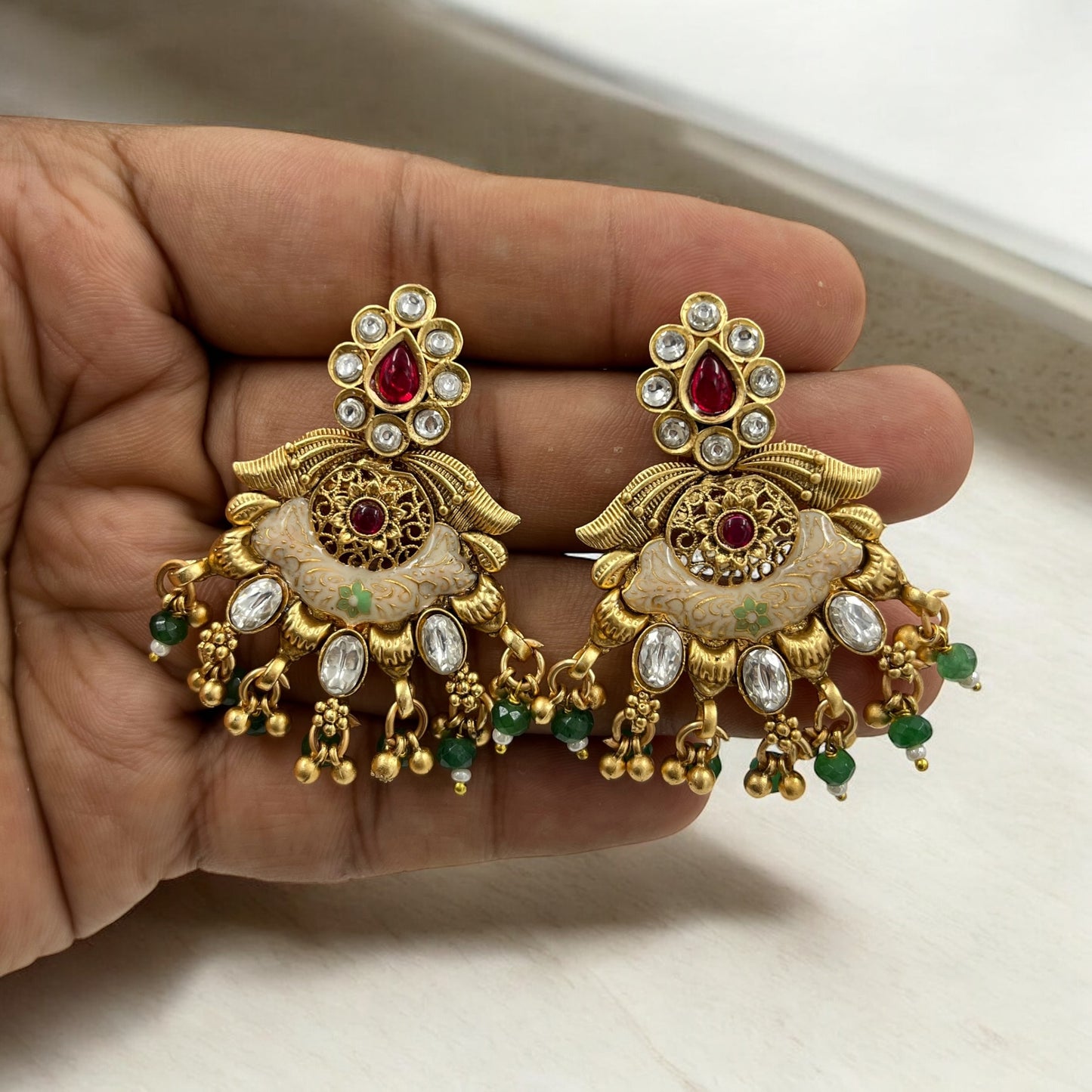 RAJESHWARI RAJWADI NECKLACE SET