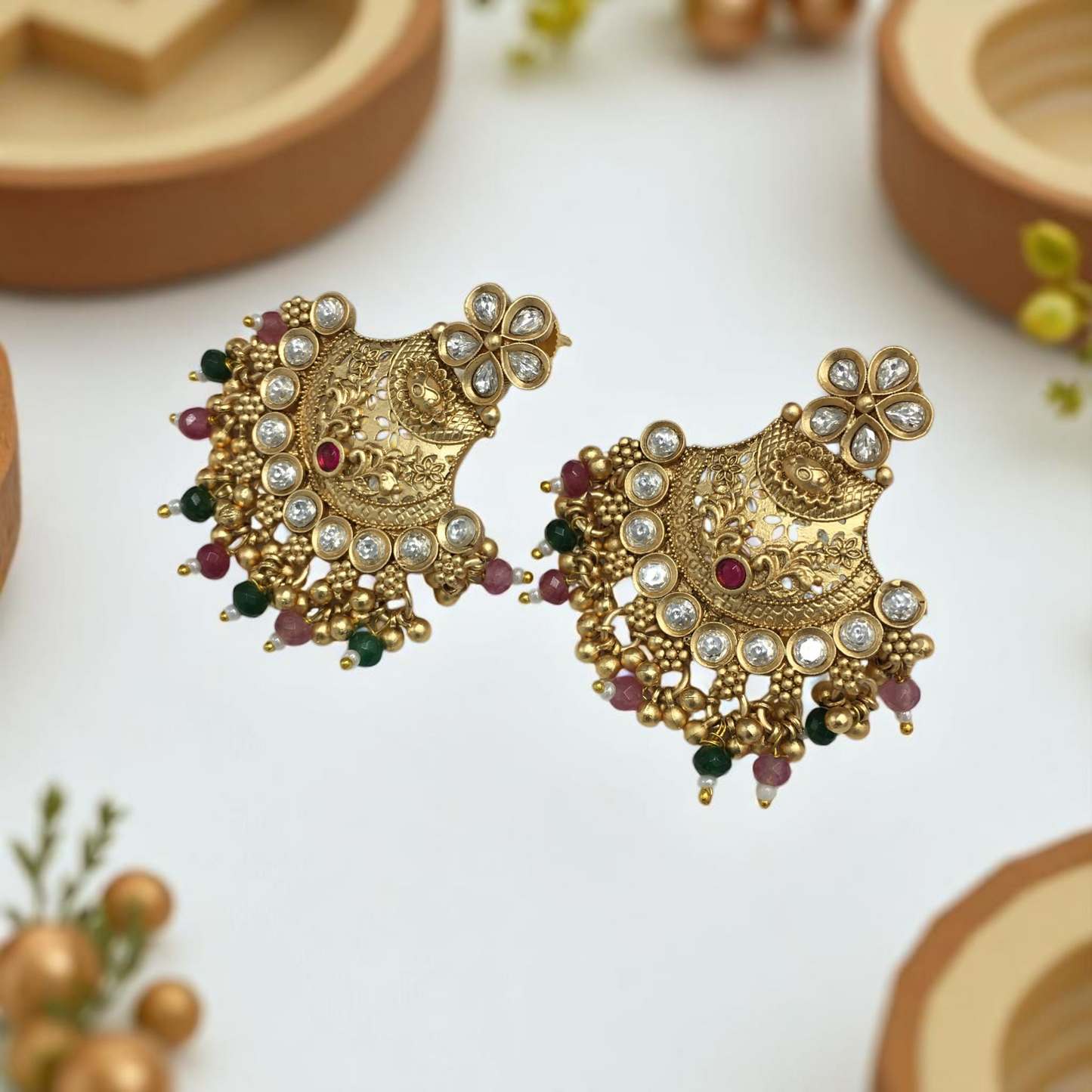 UNNATI BRASS NECKLACE SET