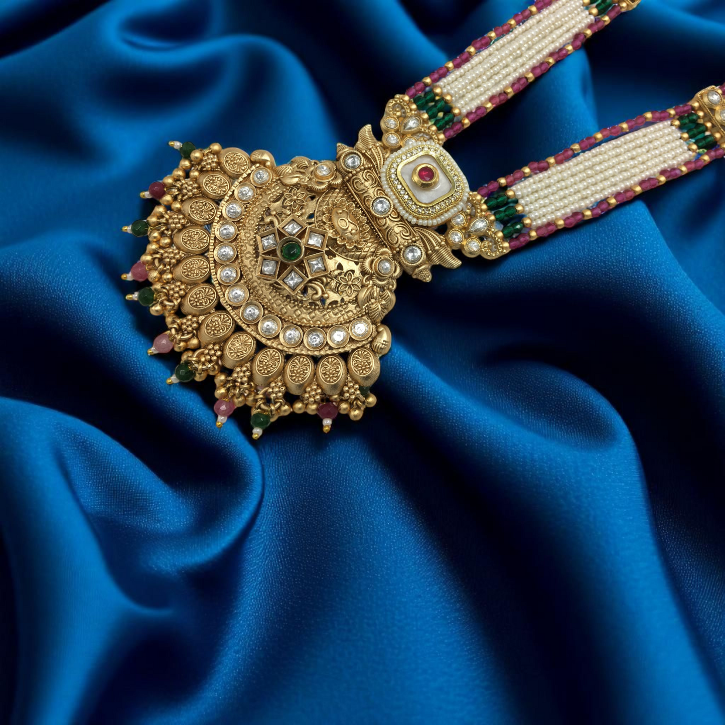 UNNATI BRASS NECKLACE SET