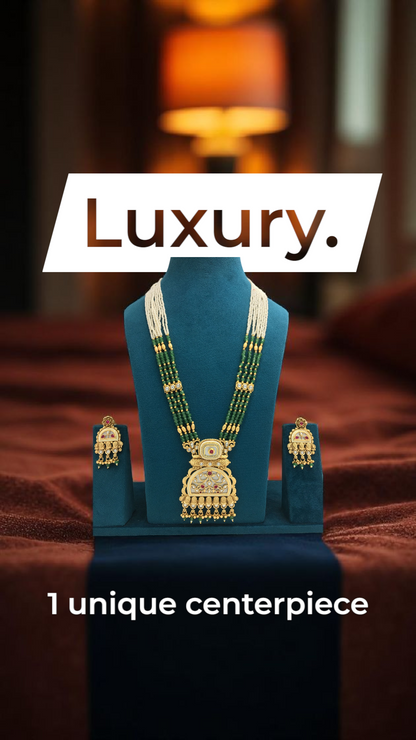 MARYAM BRASS NECKLACE SET