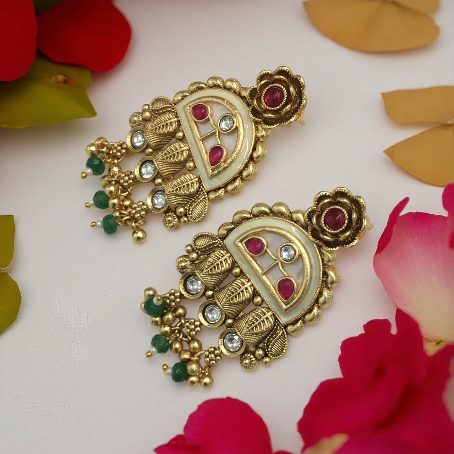 MARYAM BRASS NECKLACE SET