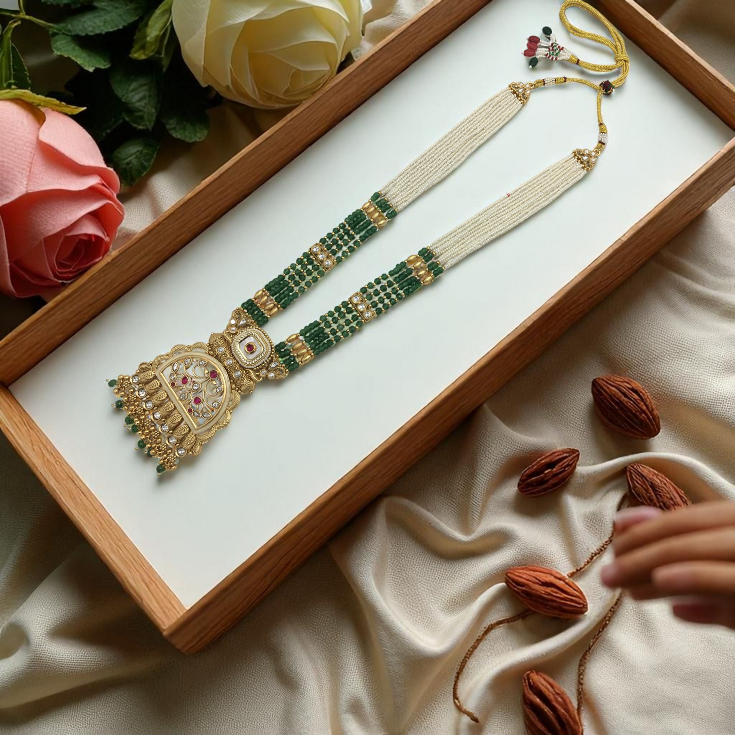 MARYAM BRASS NECKLACE SET