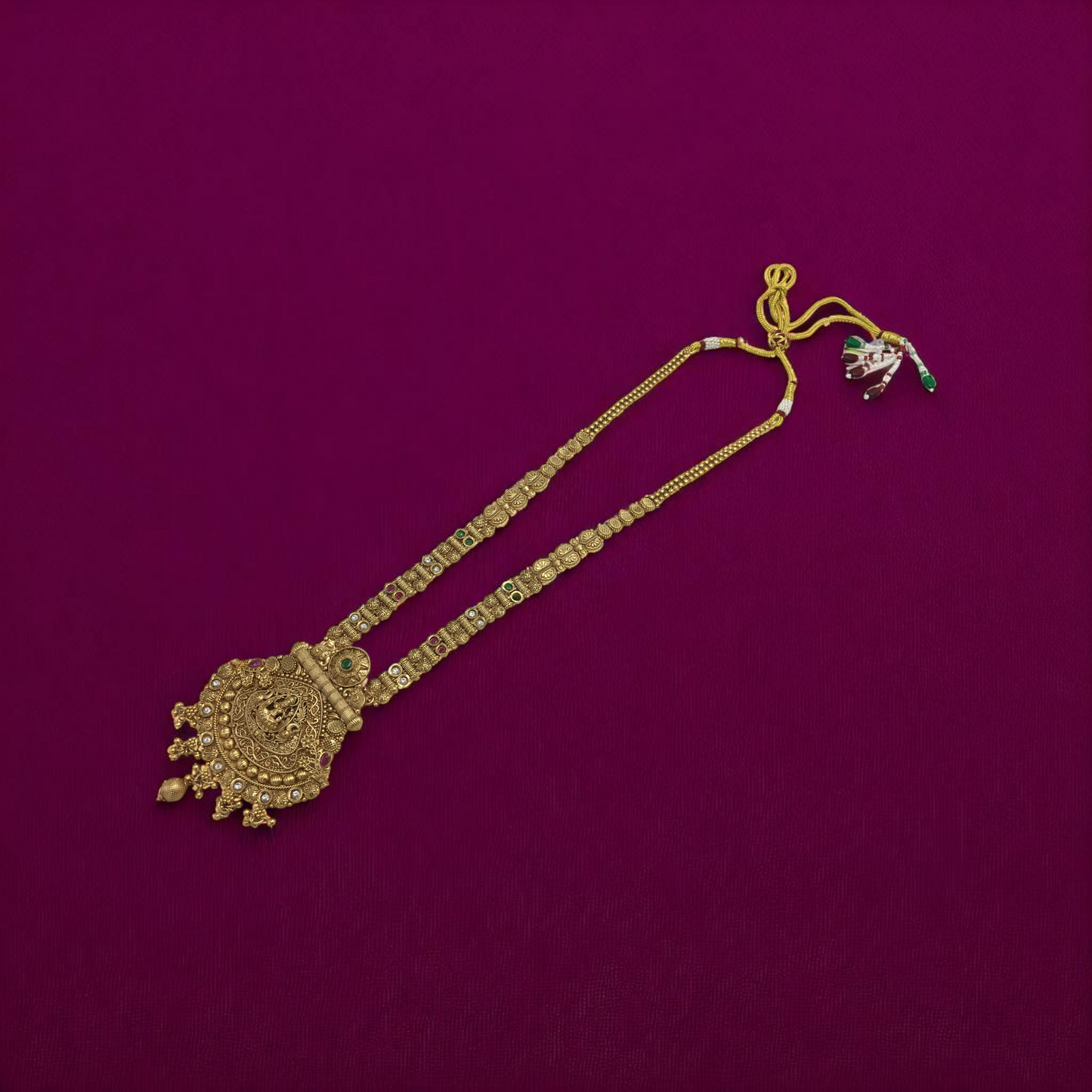 UDVITA BRASS NECKLACE SET