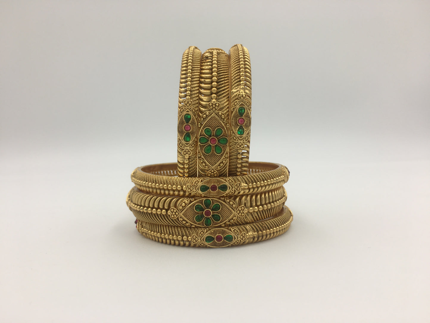 AMAYA RAJWADI BRASS BANGLES