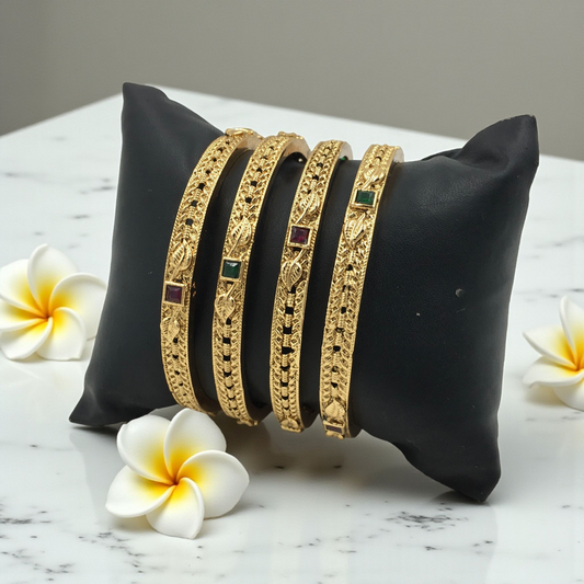 SHOBHITA RAJWADI BRASS BANGLES