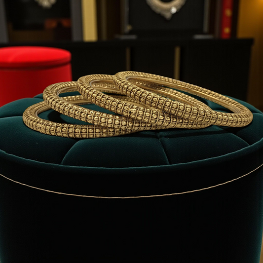 ANASHYA RAJWADI BRASS BANGLES