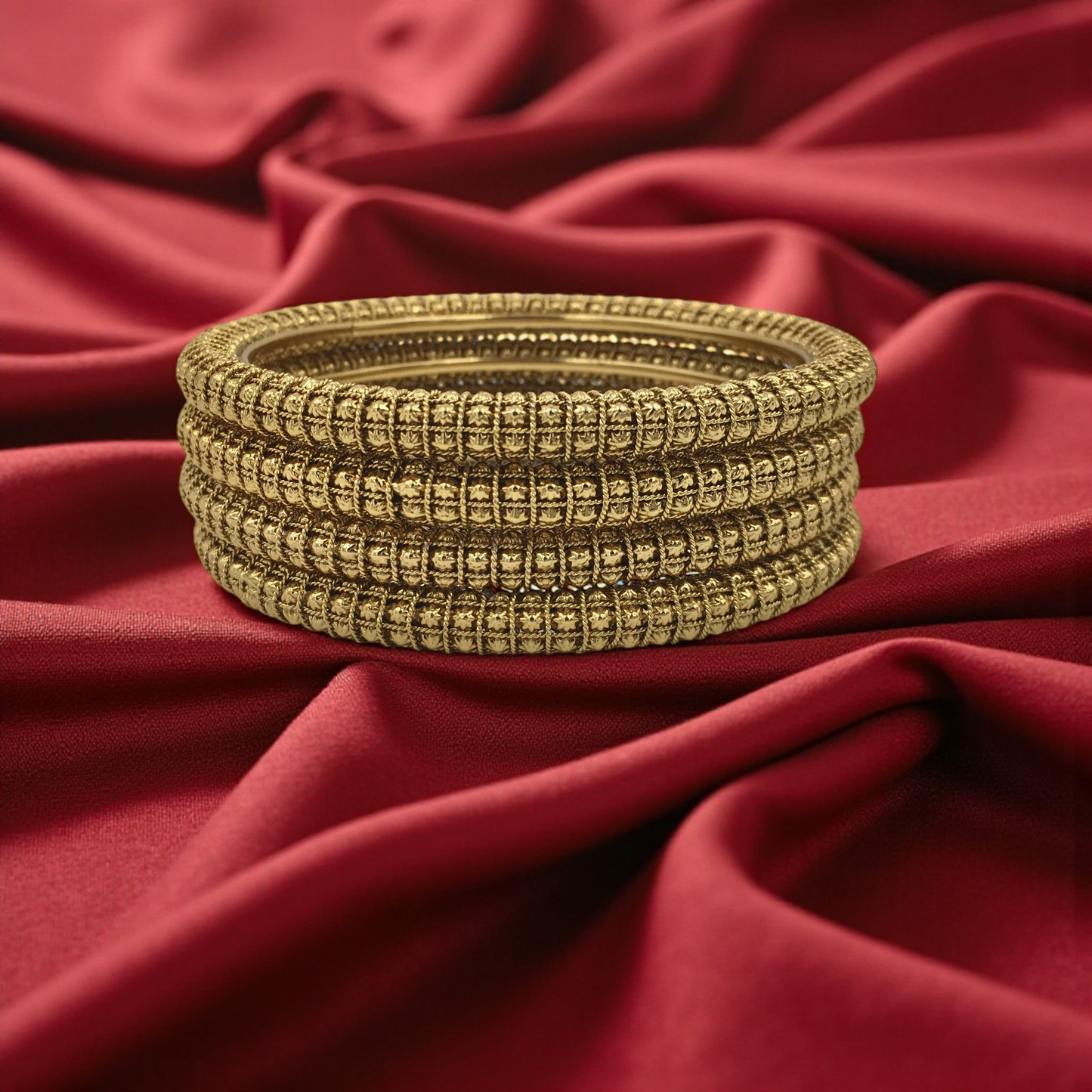 ANASHYA RAJWADI BRASS BANGLES