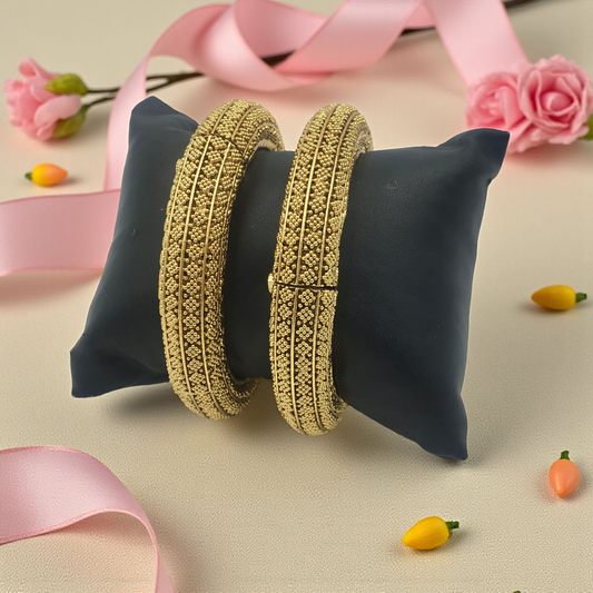 KRISHA RAJWADI BRASS BANGLES