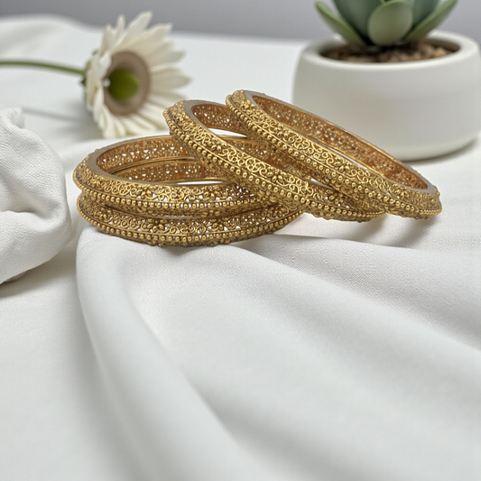SYADHIKA RAJWADI BRASS BANGLES