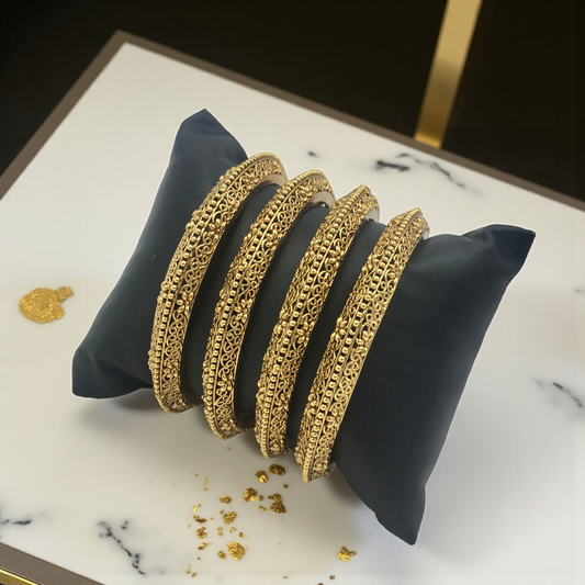 SYADHIKA RAJWADI BRASS BANGLES