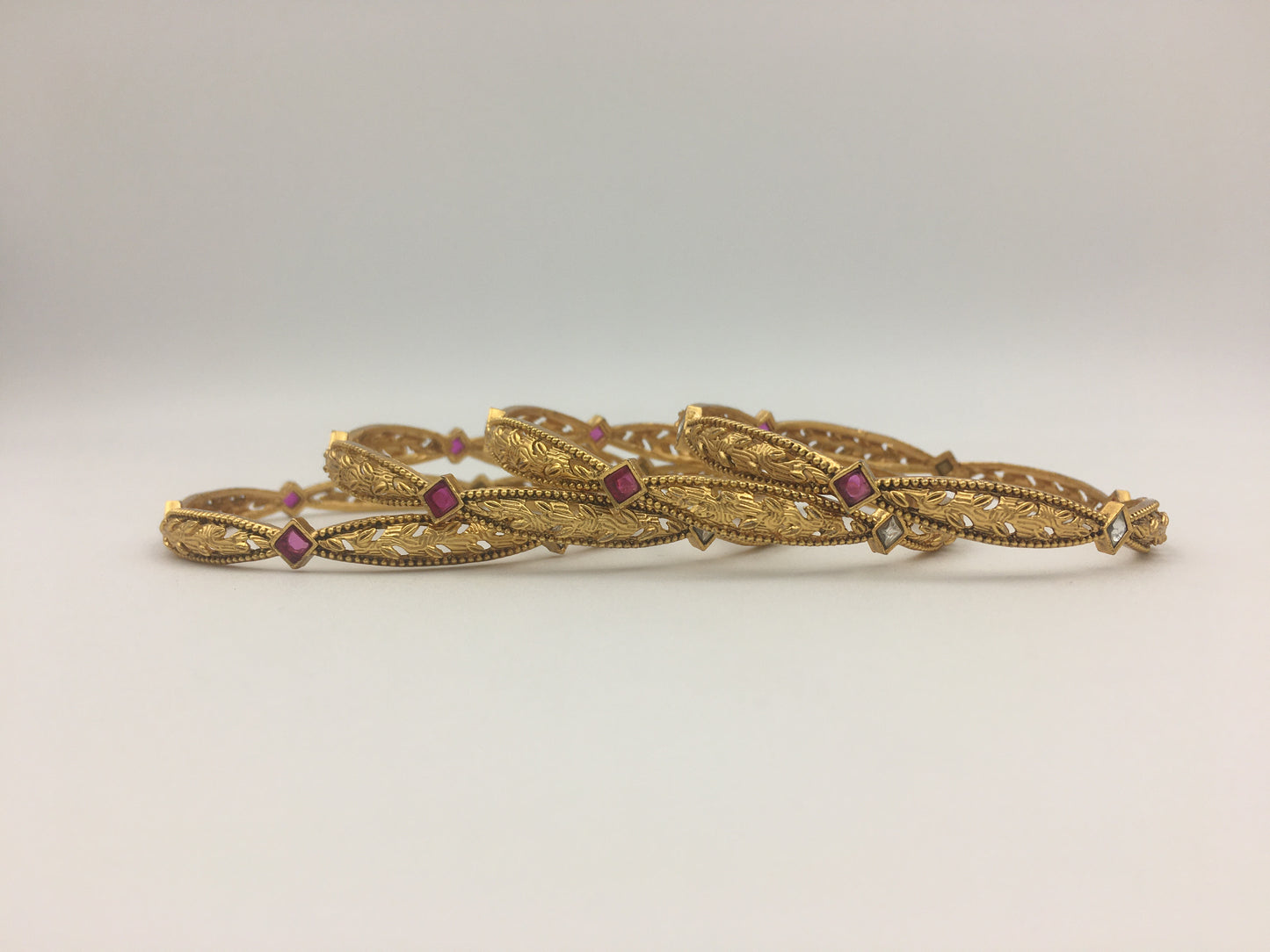 WANIYA RAJWADI BRASS BANGLES