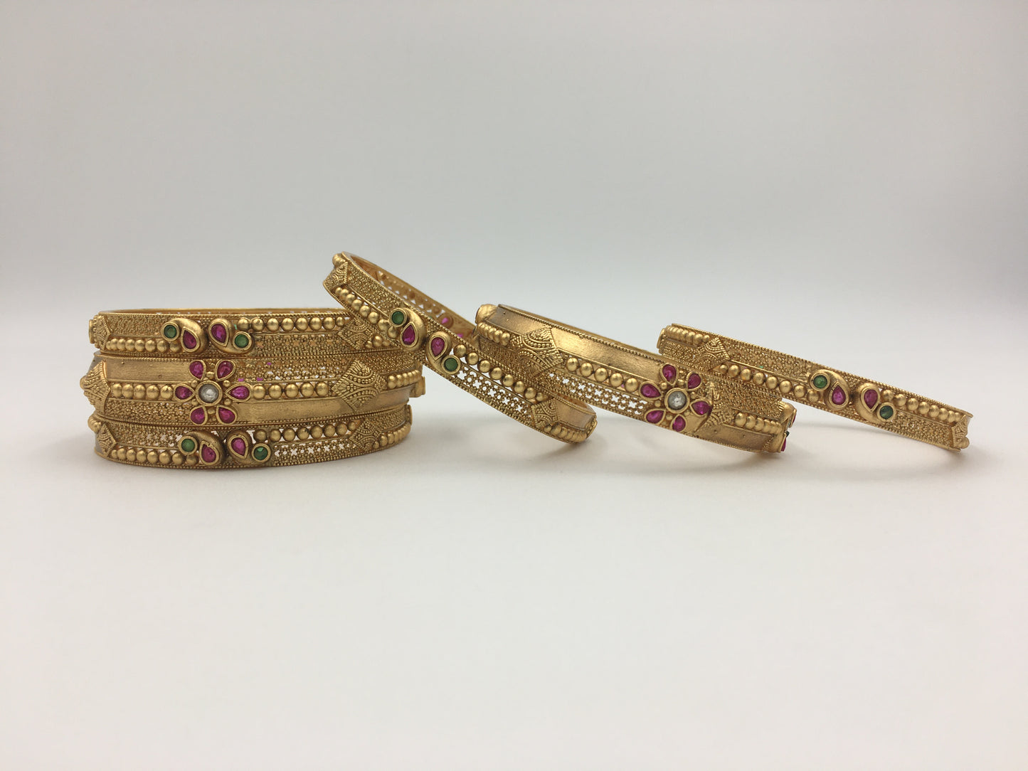 NAYRA RAJWADI BRASS BANGLES