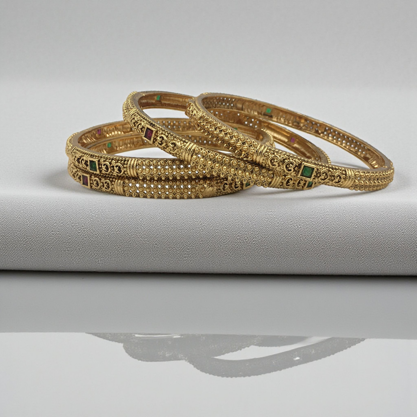 SHOBHITA RAJWADI BRASS BANGLES