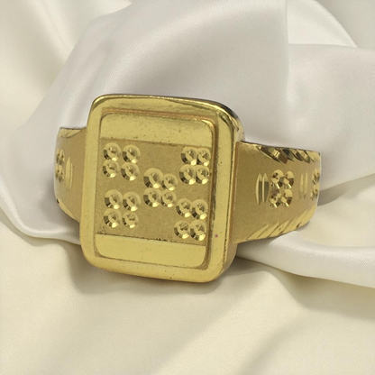 KAIRAV MICRO GOLD PLATED RING