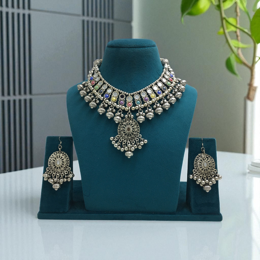 KANAK OXIDIZED SET FOR NAVRATRI GARBA
