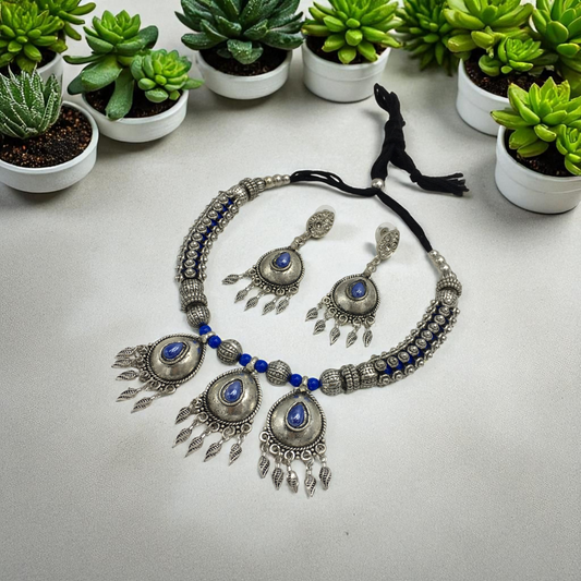 KRITYA OXIDIZED SET FOR NAVRATRI GARBA