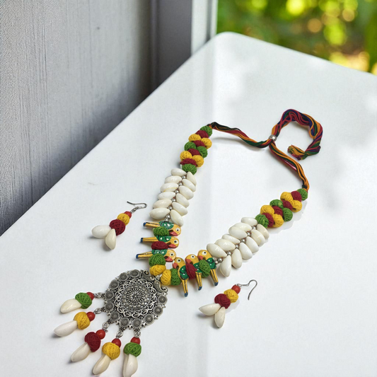 MISHA OXIDIZED SET FOR NAVRATRI GARBA