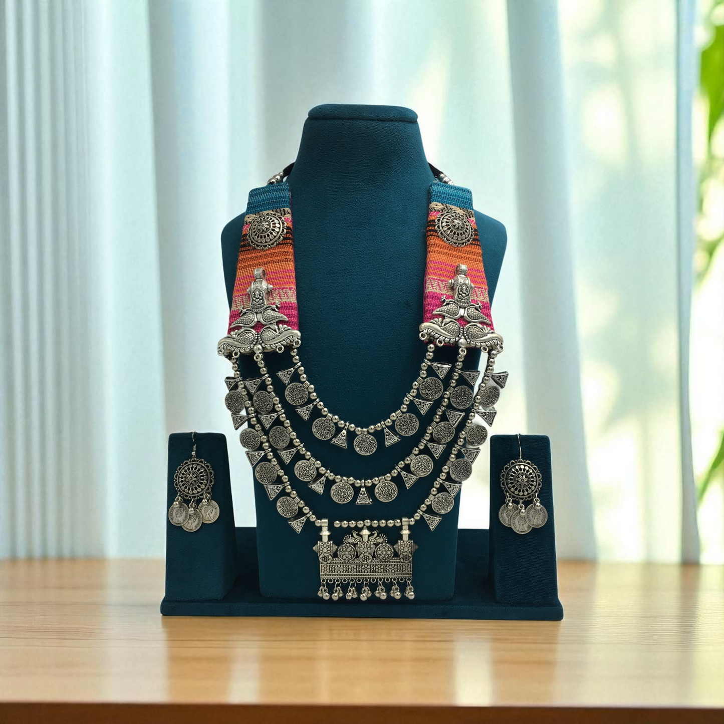 PRISHA OXIDIZED SET FOR NAVRATRI GARBA