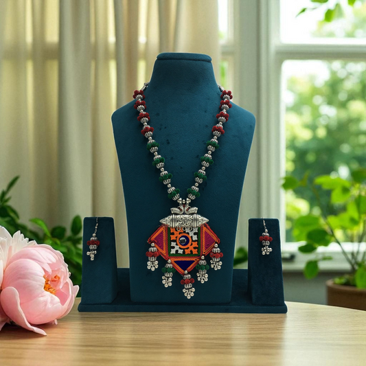 MAYSA OXIDIZED SET FOR NAVRATRI GARBA