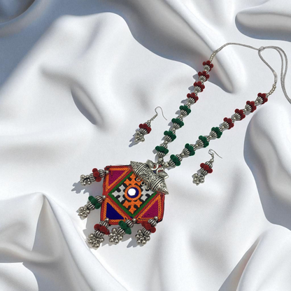MAYSA OXIDIZED SET FOR NAVRATRI GARBA