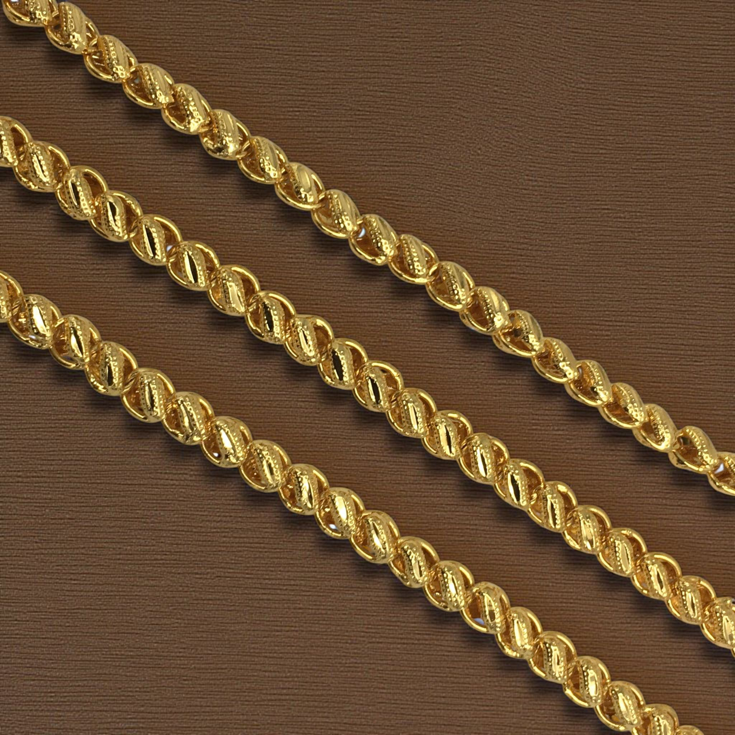 VARDAN GOLD 24 INCH MEN'S CHAIN