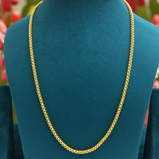 YADVIK GOLD 24 INCH MEN'S CHAIN