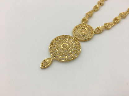RISHIKA DUBAI GOLD NECKALCE