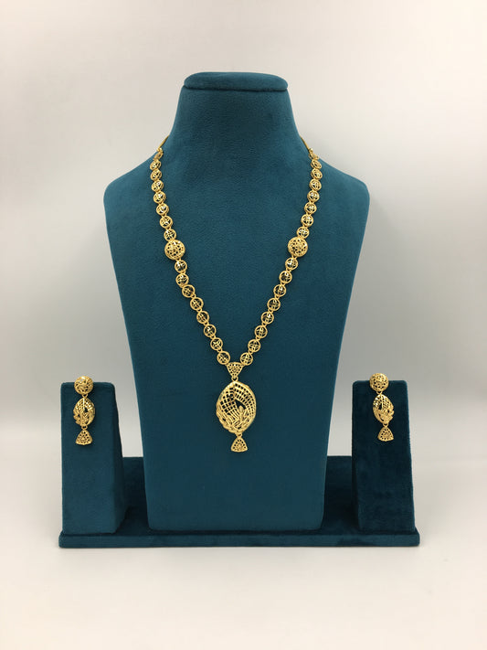 WAHEEDA DUBAI GOLD NECKLACE
