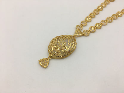 WAHEEDA DUBAI GOLD NECKLACE