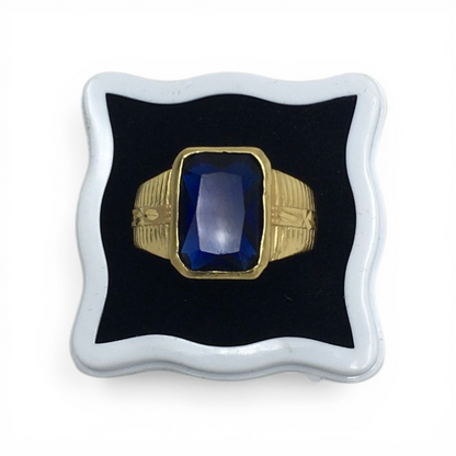 SAPPHIRE ROYAL MEN'S RING