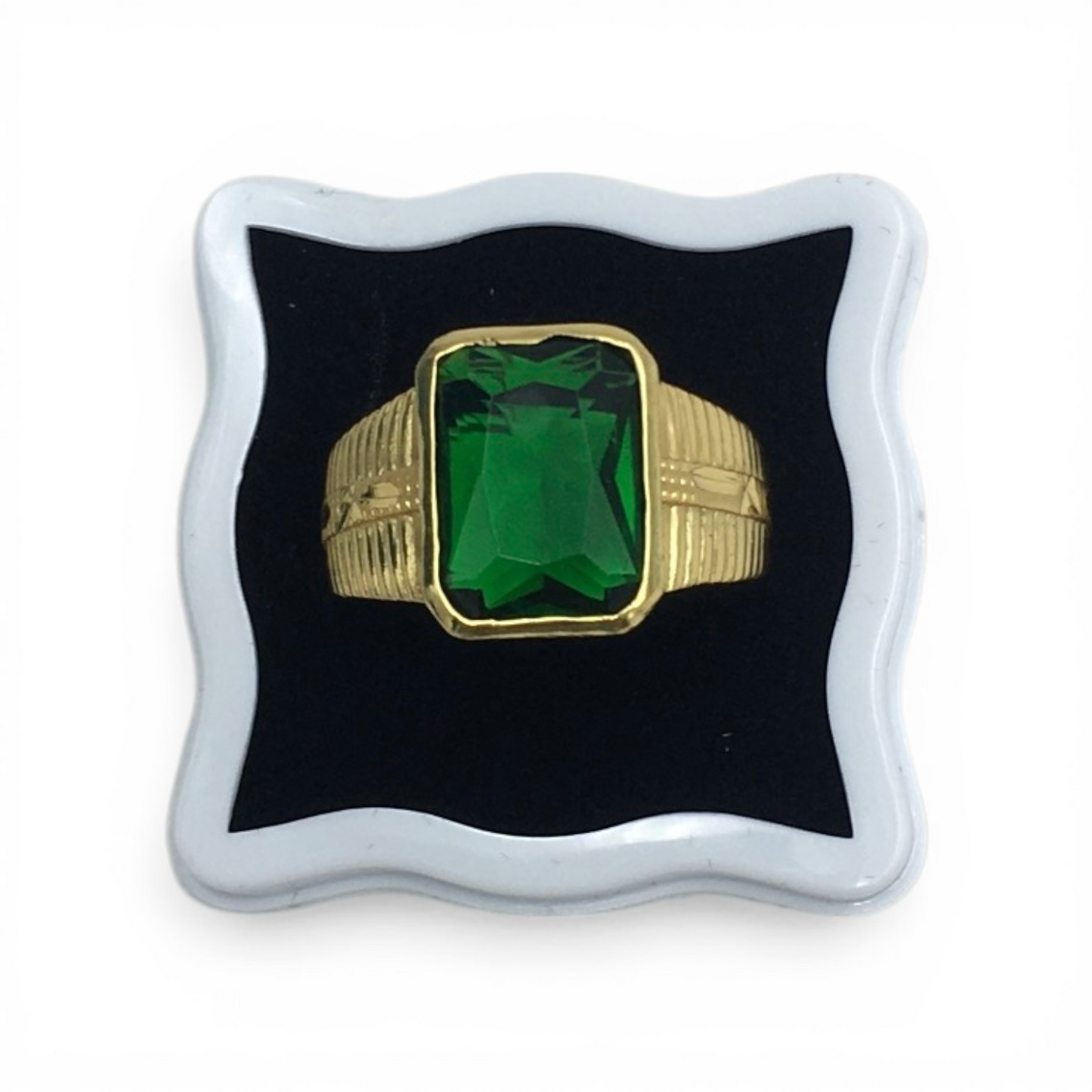 EMERALD ROYAL MEN'S RING
