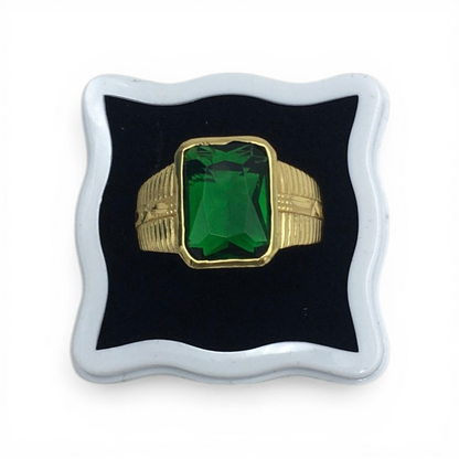 EMERALD ROYAL MEN'S RING