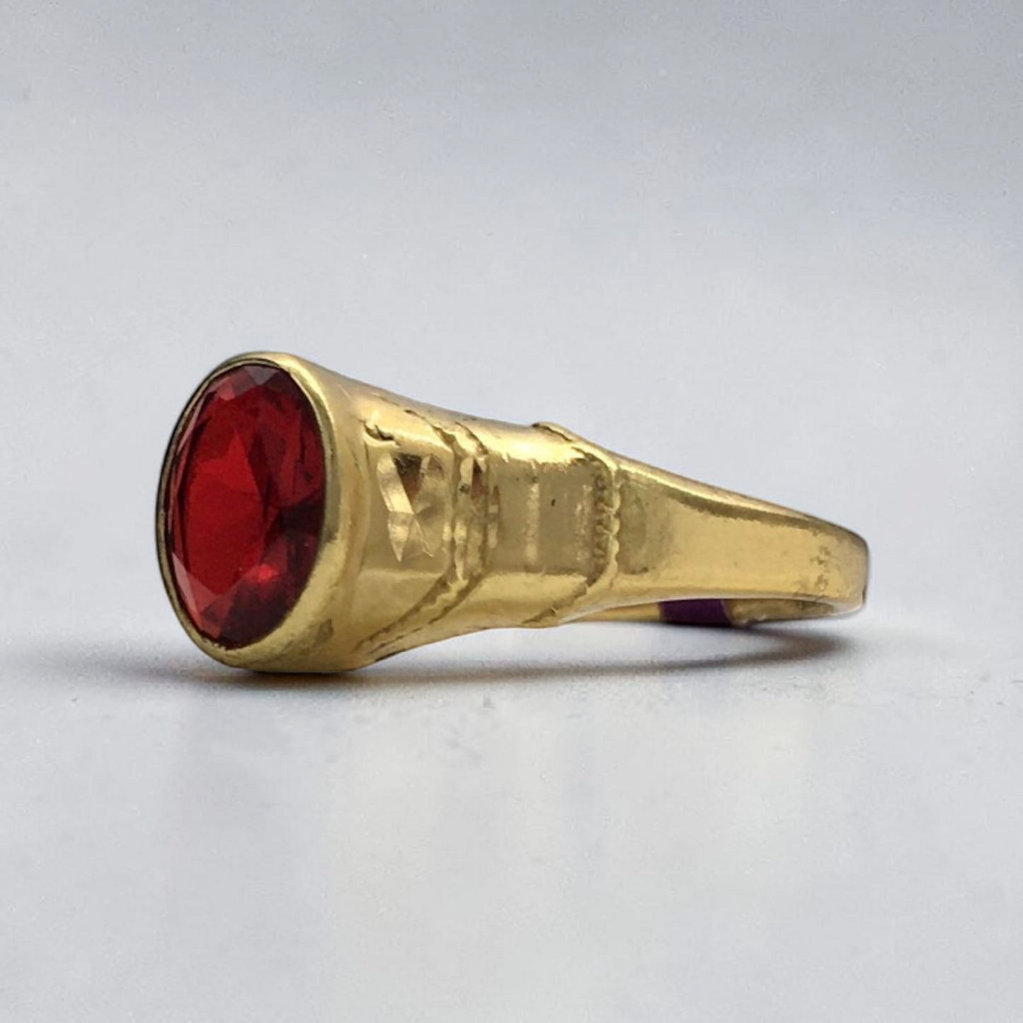 AURMEN ROYAL RUBY MEN'S RING