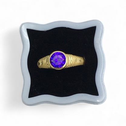 AURMEN VIOLET EMPEROR MEN'S RING
