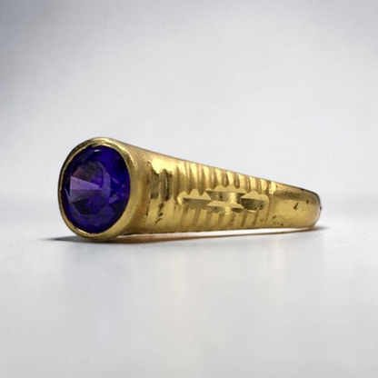 AURMEN VIOLET EMPEROR MEN'S RING