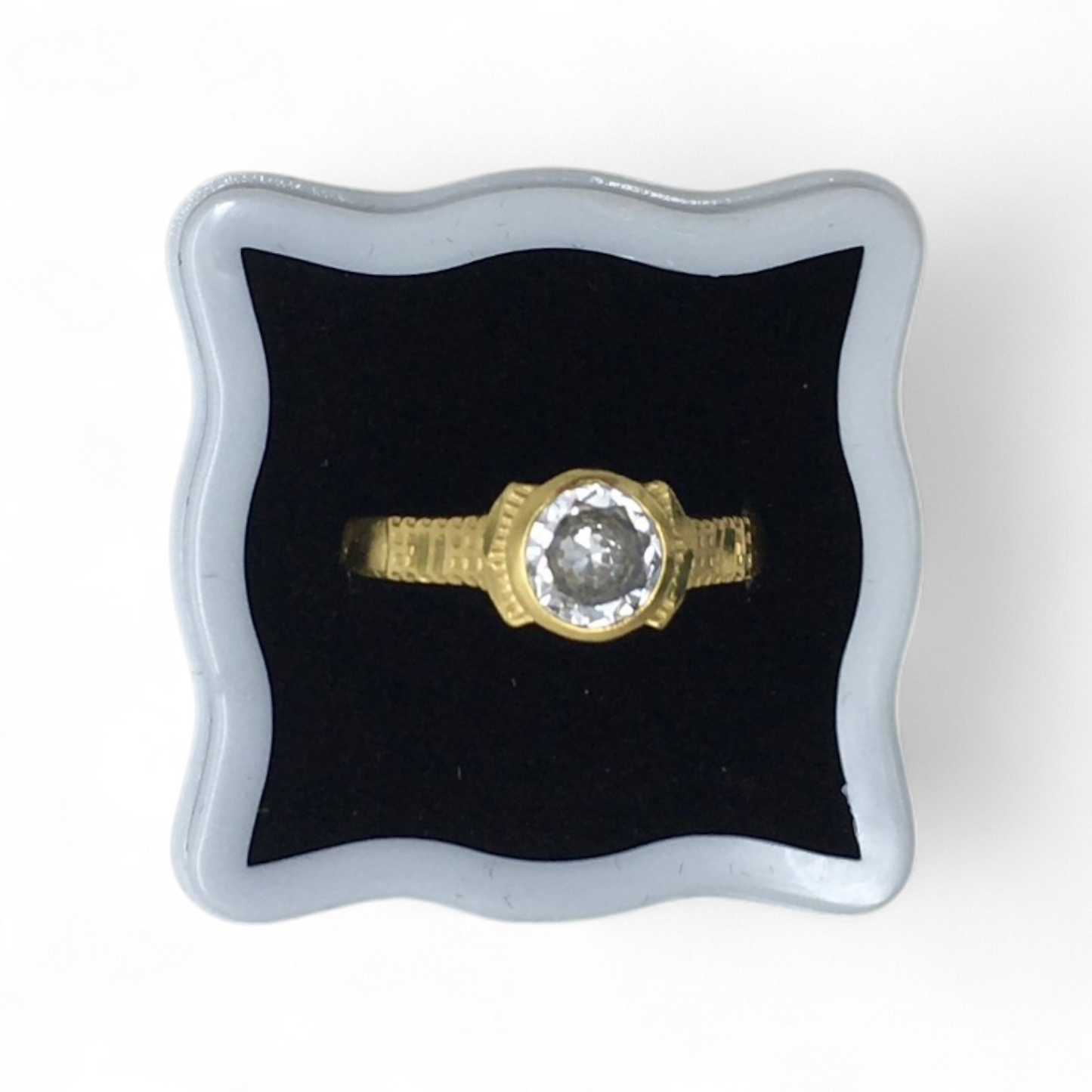 AURMEN DIAMOND LOOK CLASSIC MEN'S RING