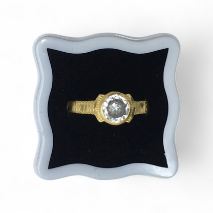 AURMEN DIAMOND LOOK CLASSIC MEN'S RING