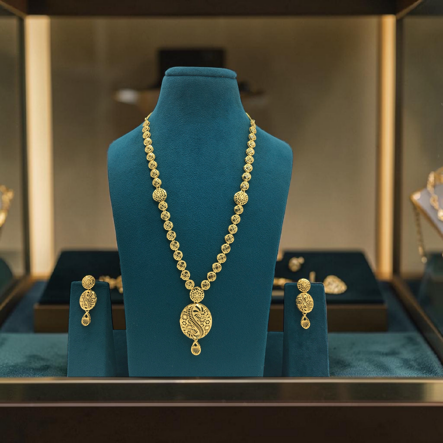 CLASSIC TURKISH FILLIGREE FORMING NECKLACE SET