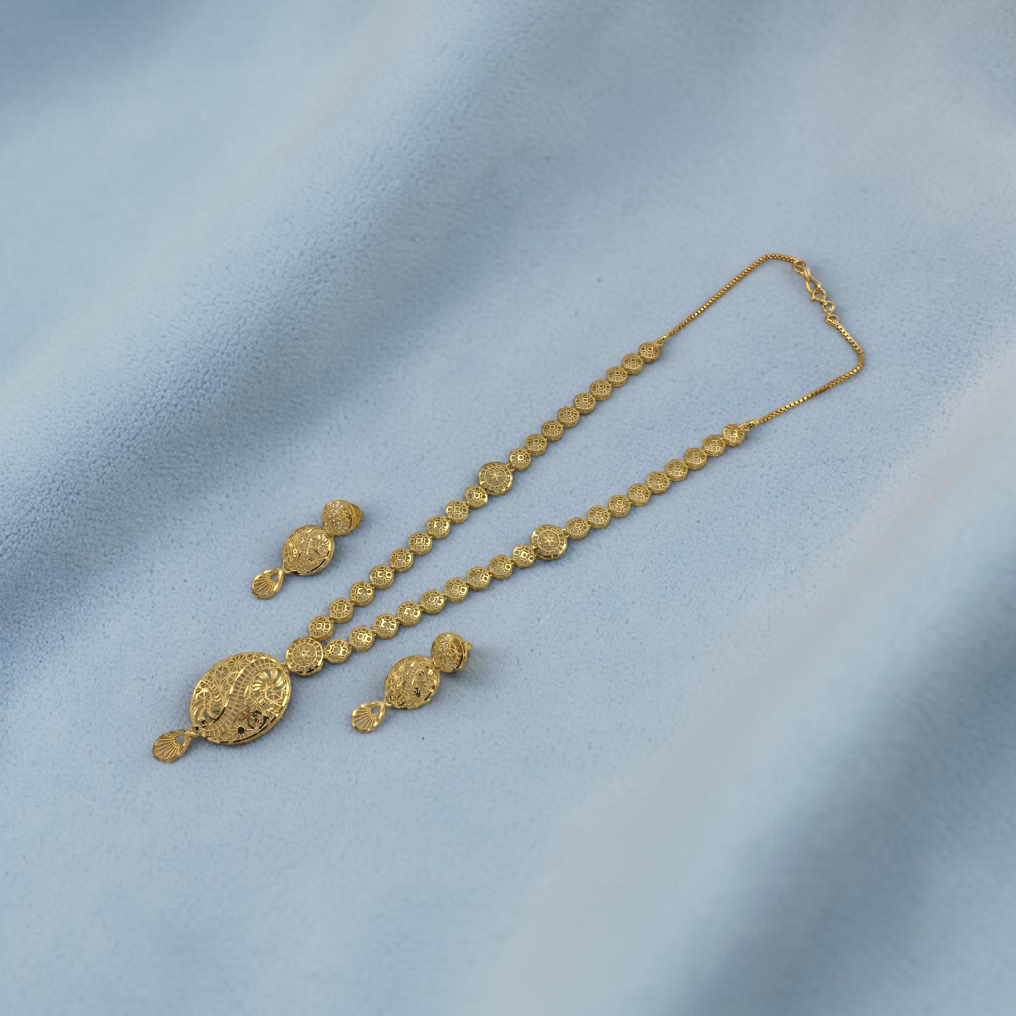 CLASSIC TURKISH FILLIGREE FORMING NECKLACE SET