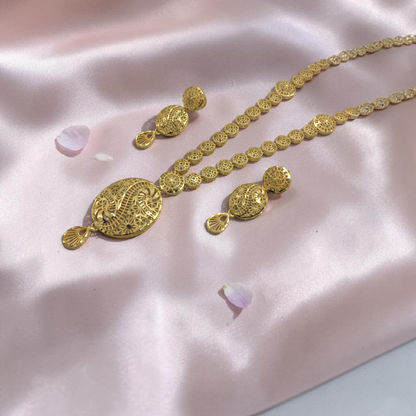 CLASSIC TURKISH FILLIGREE FORMING NECKLACE SET