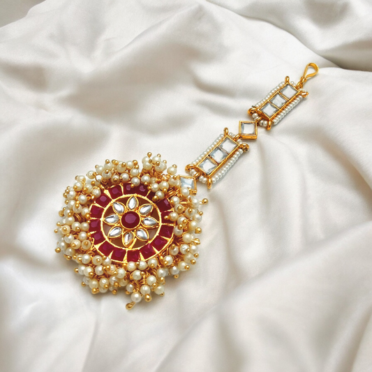 PEARL RADIANCE KUNDAN MANGTIKA