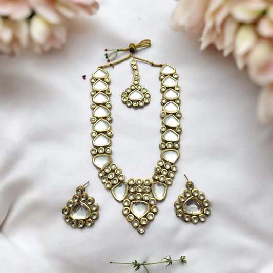 ROYAL KUNDAN RANI NECKLACE SET