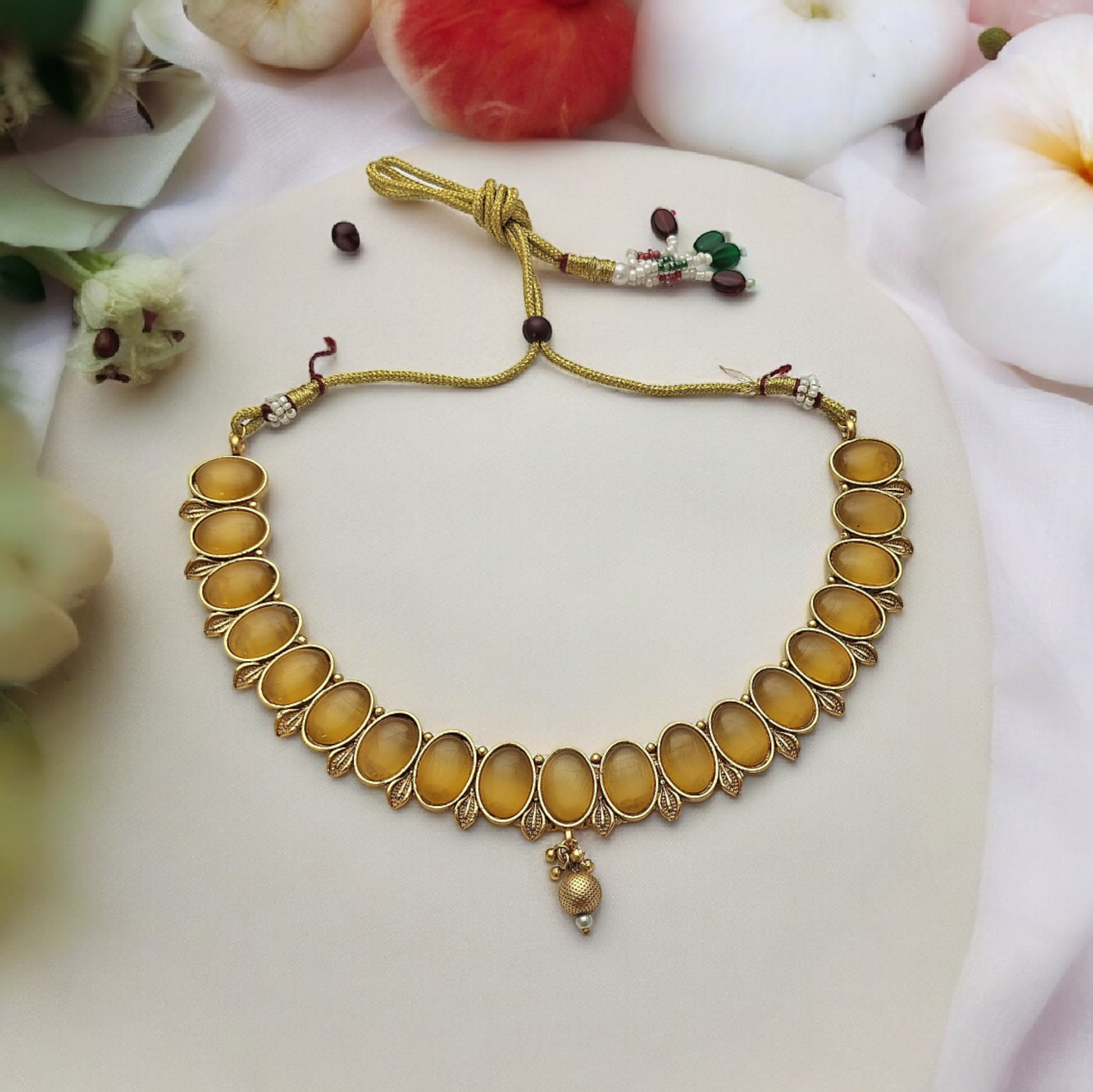 MONALISA GOLDEN NECKLACE SET