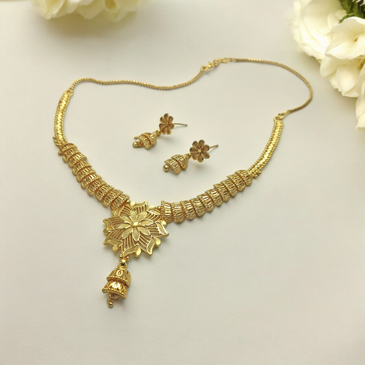 VAISHNAVI MICRO GOLD PLATED NECKLACE