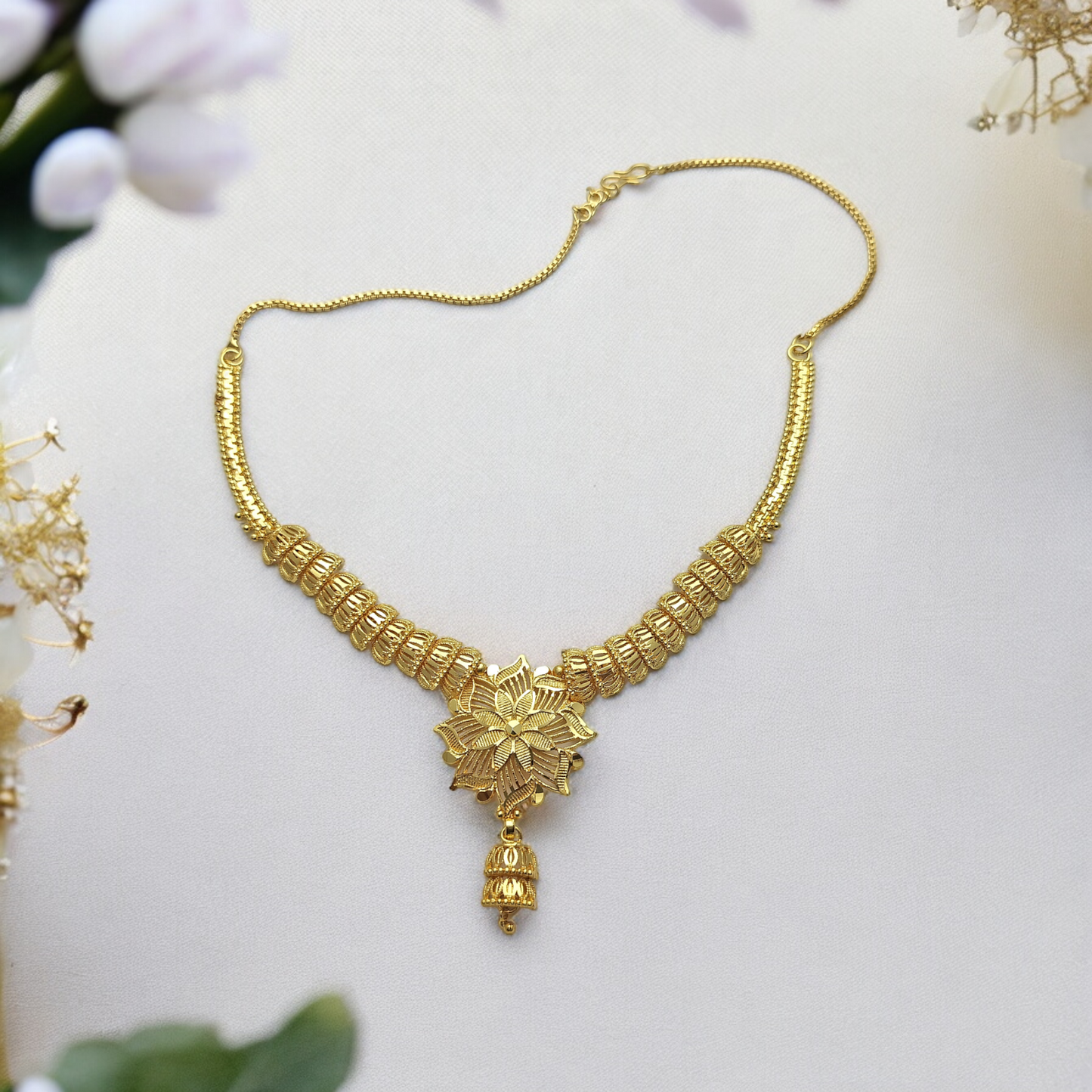 VAISHNAVI MICRO GOLD PLATED NECKLACE