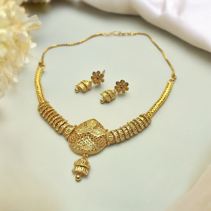 MEENAKSHI MICRO GOLD PLATED NECKLACE