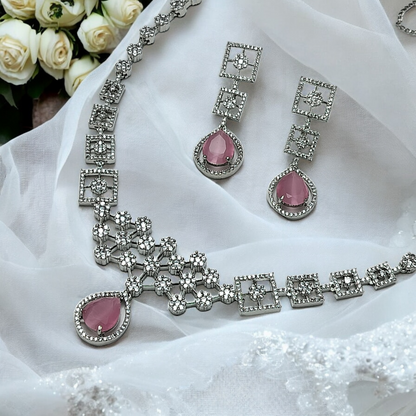 RADHIKA AMERICAN DIAMOND NECKLACE