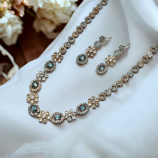 LARA AMERICAN DIAMOND NECKLACE