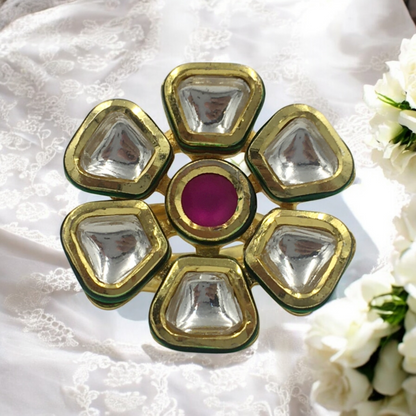 AKANKSHA KUNDAN ADJUSTABLE RING